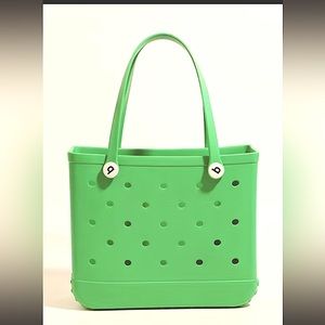 Lime Green EVA Bogg Style Bag Medium